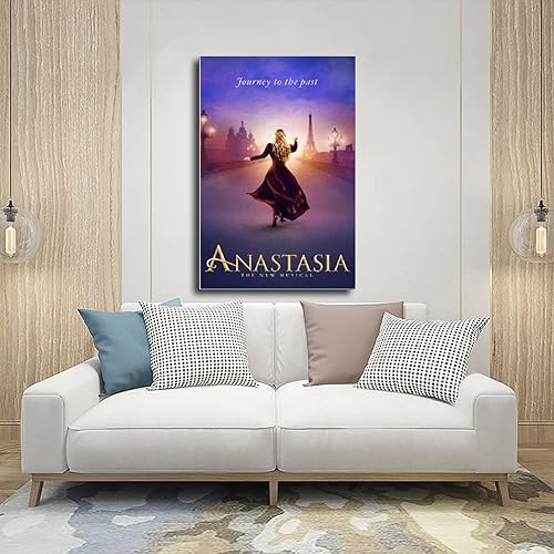 Vista 5 de Shruan Anastasia - Póster en lienzo musical de Viajes al pasado con encantadoras obras de arte, arte de pared, pinturas impresas para sala de estar