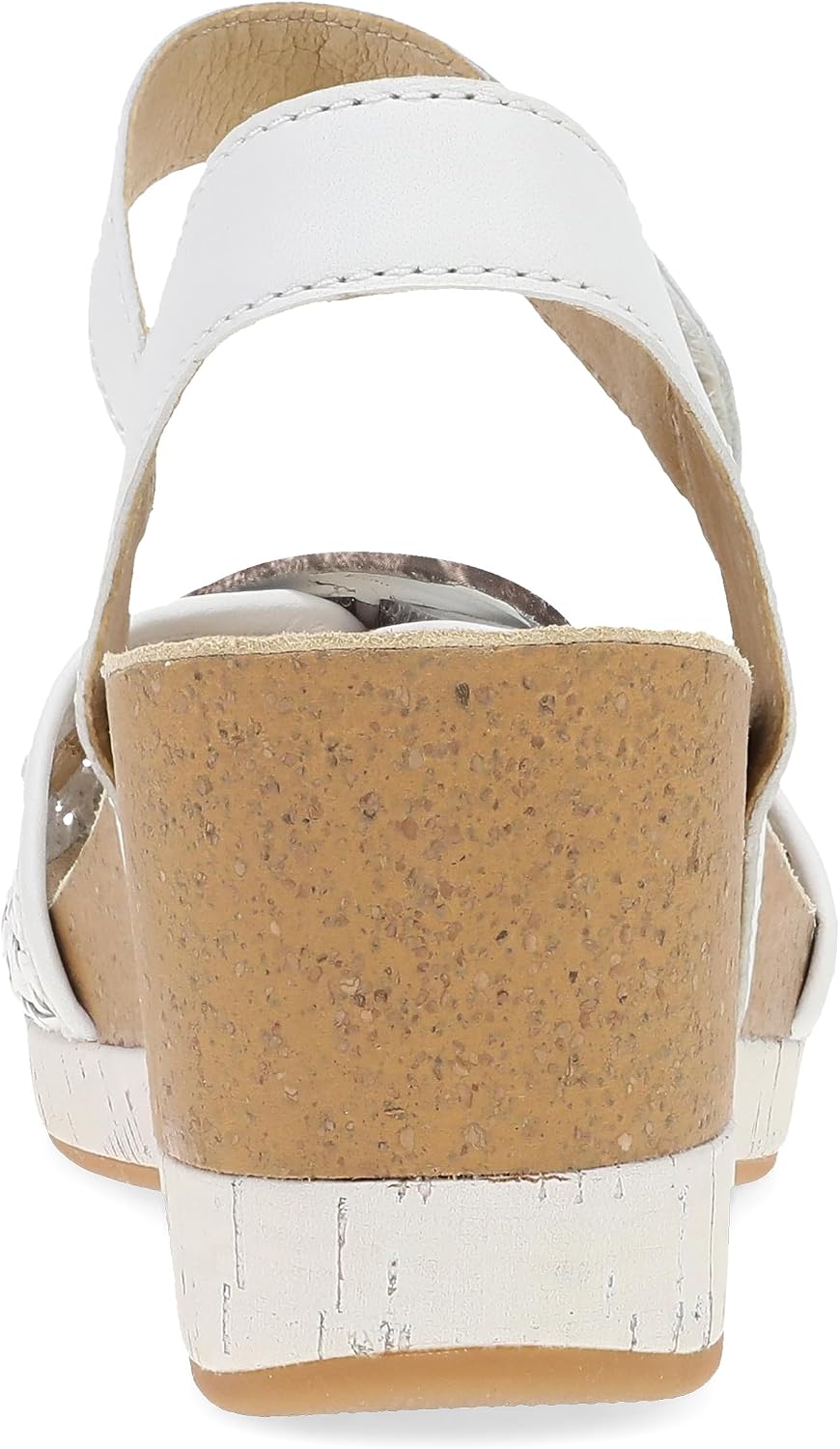 Dansko Stella Multi-Strap Wedge Sandal for Women - Cork/EVA Wedge with Arch Support -Fully Adjustable Straps-Lightweight Rubber Outsole