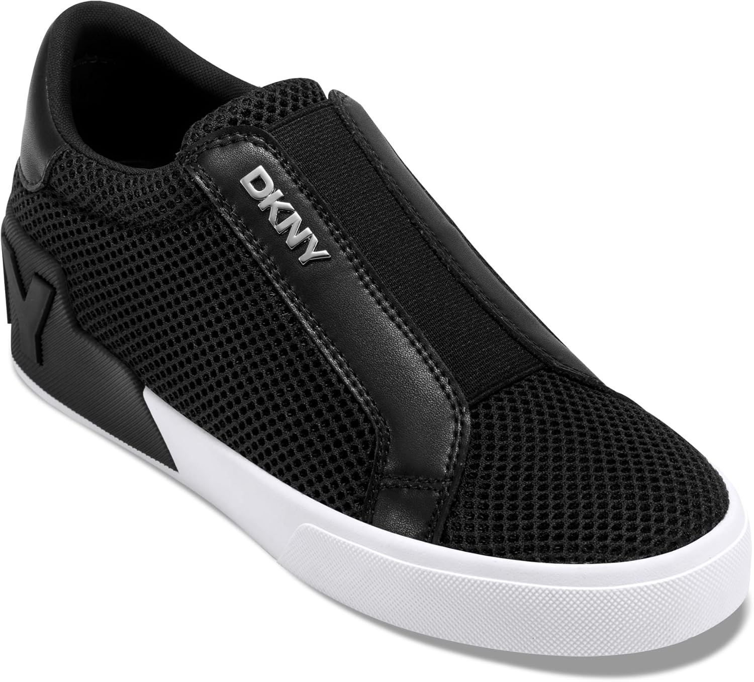 DKNY Womens Dkny's Women's Mindi Everyday Slip on Sneaker with Logo