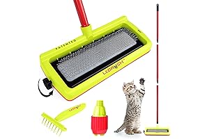 EVRIHOLDER Pet Hair Remover Carpet Rake