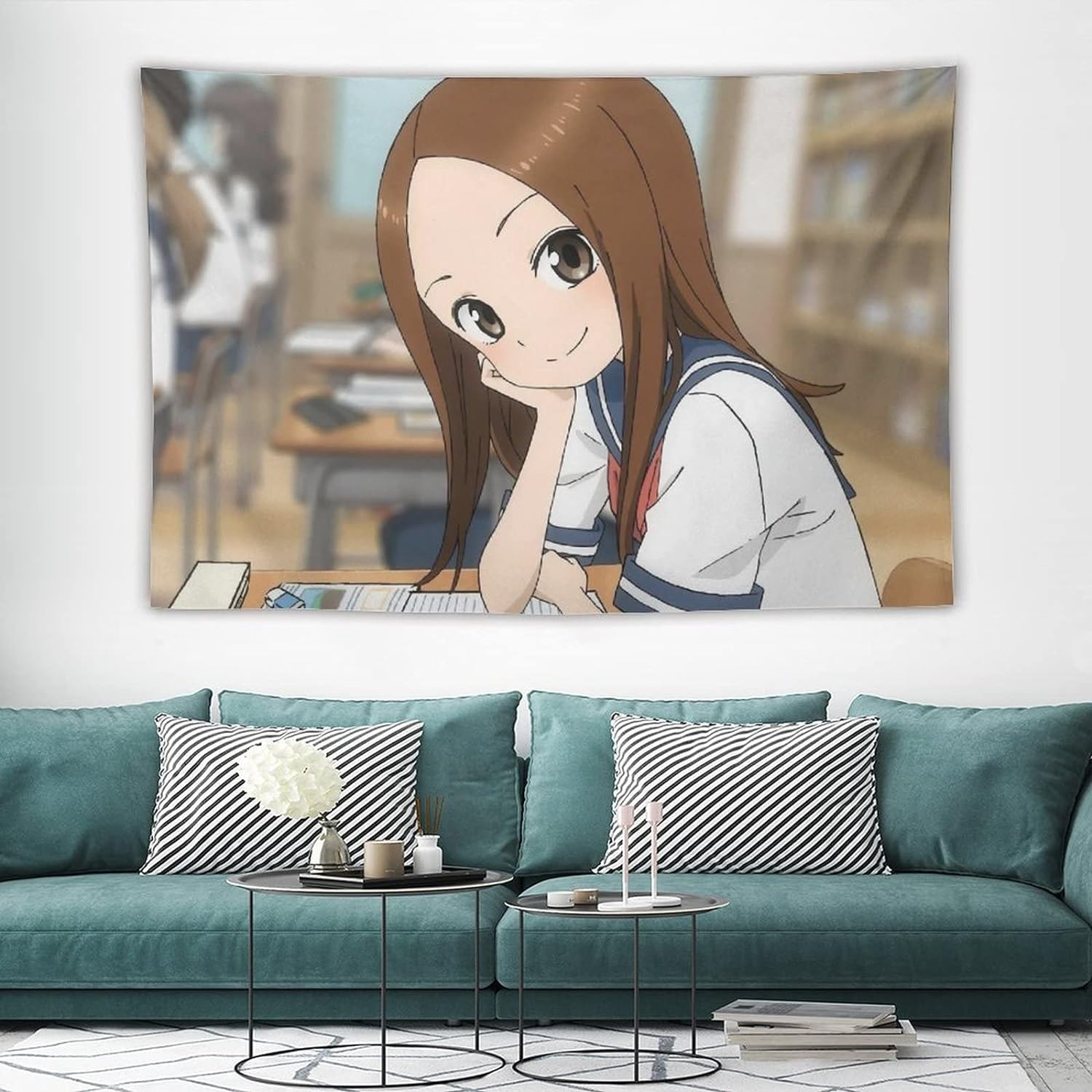 Amazon.co.jp: からかい上手の高木さん タペストリー モダン 多機能