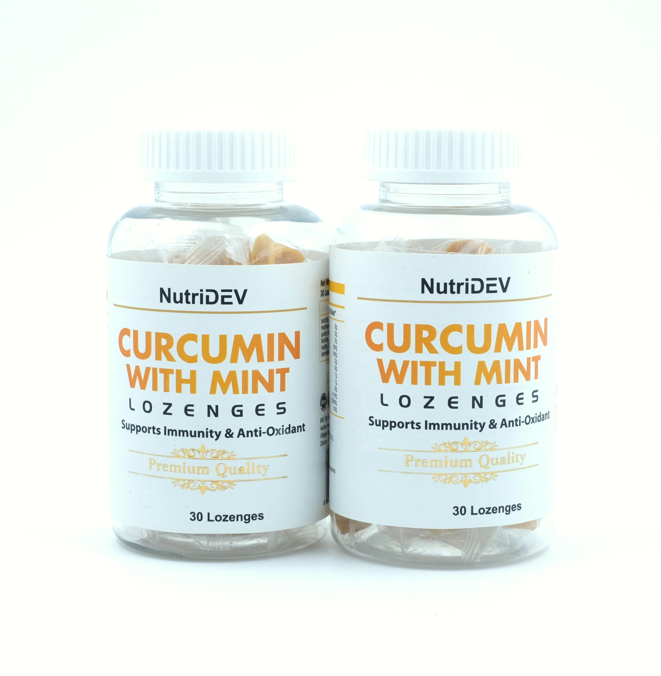 NutriDev Curcumin with Mint Lozenges – 2 x Packs of 30 Lozenges – For Immunity Support, Cough Relief, Pain Comfort & Oral Hygiene-picture-31