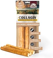 Vista 16 de Wild Eats Palitos de Colágeno de Pato Real Retriever para Perros, (15 Unidades) - Golosina Masticable para Perros de Larga Duración, Sin Cuero