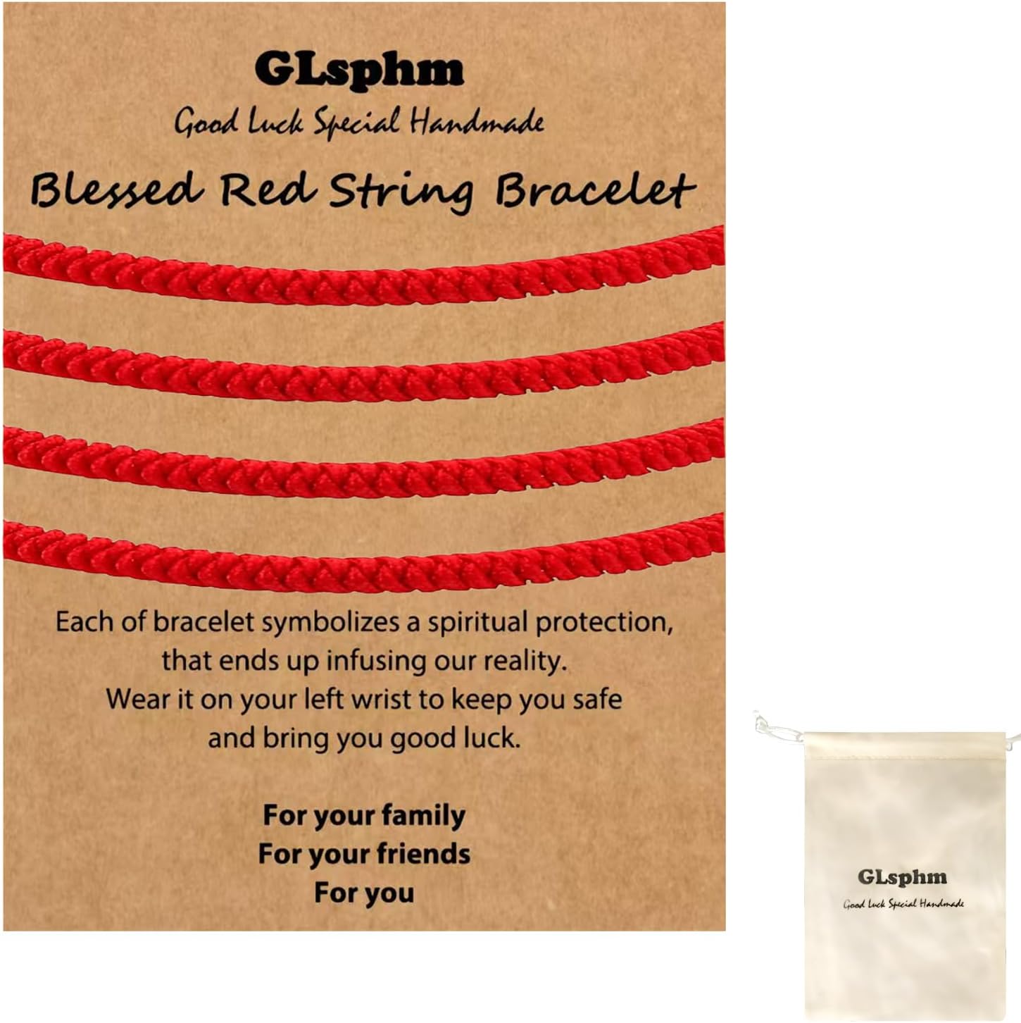 Blessed Tibetan Bracelet: Authentic Adjustable Red String Bracelet for Protection, Men's Bracelet Friendship, Perfect Couples Bracelets, Best Friend Protection Bracelet, Girls Bracelets