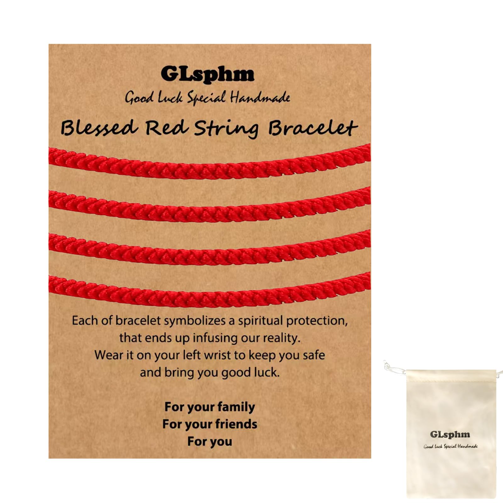 Blessed Tibetan Bracelet: Authentic Adjustable Red String Bracelet for Protection, Men's Bracelet Friendship, Perfect Couples Bracelets, Best Friend Protection Bracelet, Girls Bracelets