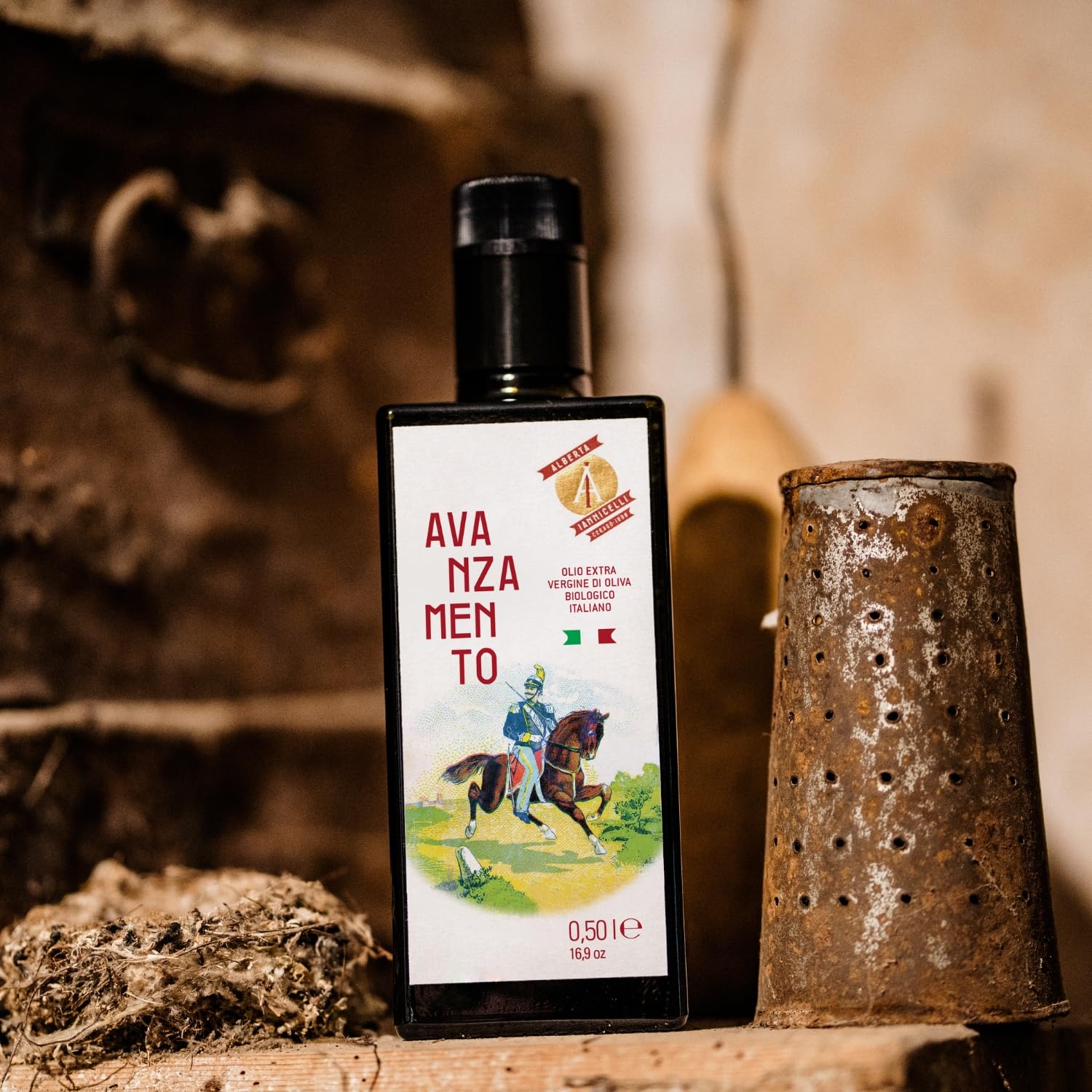 Finissimo di Ceraso - Filtrowana Organiczna Oliwa z Oliwek Extra Virgin - 100% Made in Italy - Alberta Iannicelli Azienda Agricola (500 ml x 6)