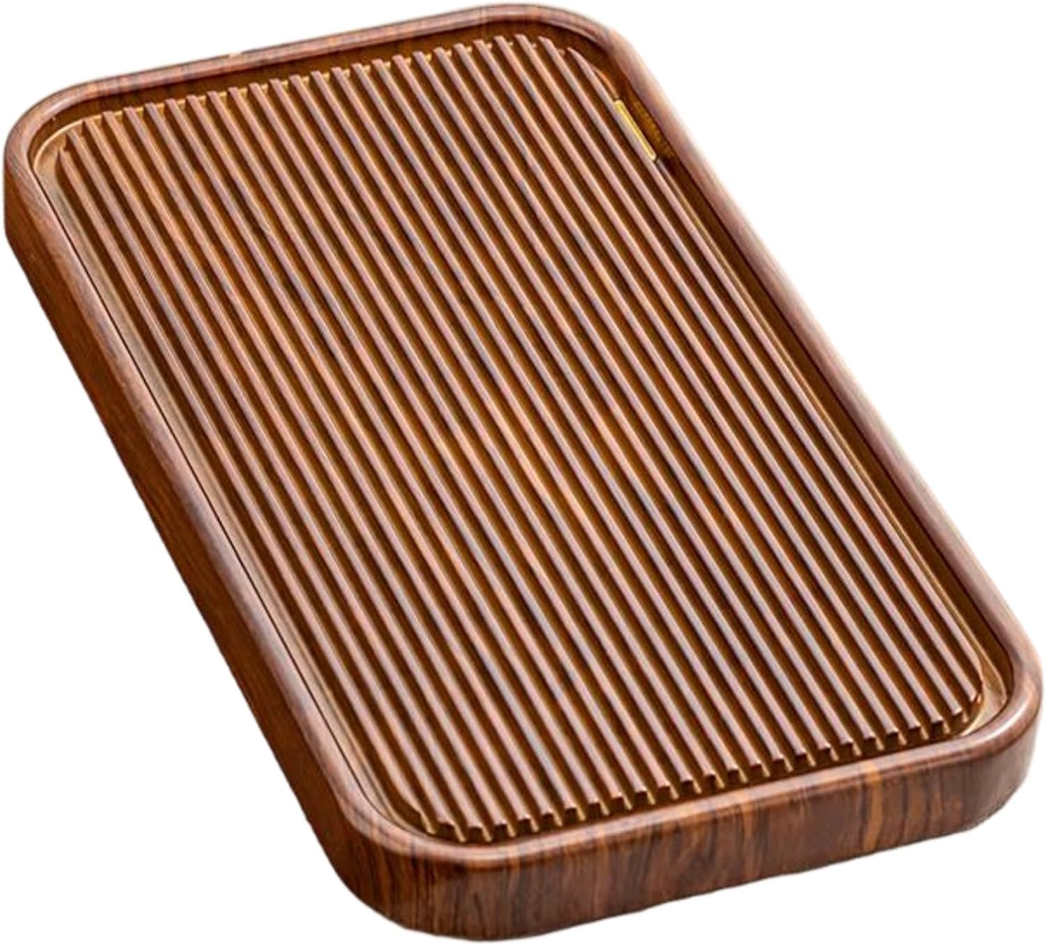 MOYEE 整块高端茶盘 Chinese Gongfu Tea Tray Solid Wood Tea Tray 实木家用 Chinese Gongfu Tea Set,Home,Gifting and Office 排水小型干泡茶台办公室茶海电木款 A81