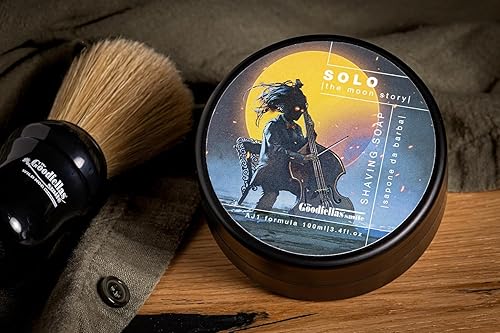 Miniatura 5 de The Goodfellas' Smile, Jabón de afeitar de lujo, formulado para su uso con un cepillo de afeitar, fabricado en Italia (Solo)