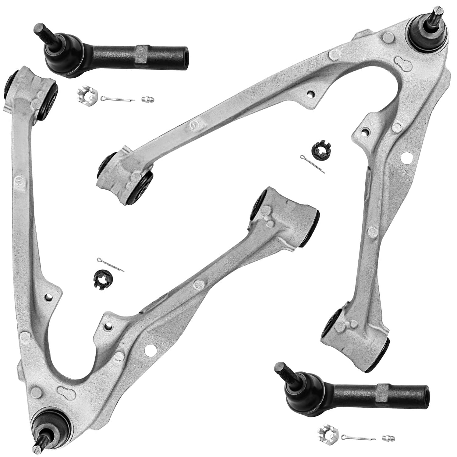 Detroit Axle - 4pc Front End Suspension Kit for 07-13 Chevy Silverado 1500