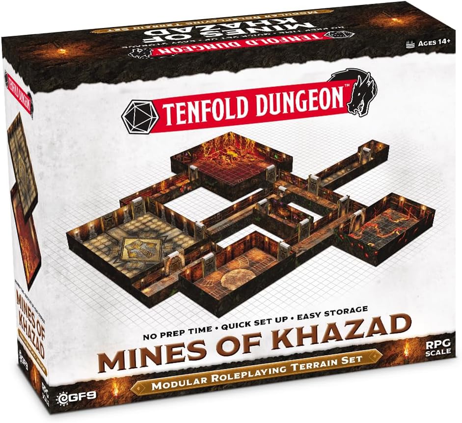 Gale Force Nine - Tenfold Dungeon - Mines of Khazad
