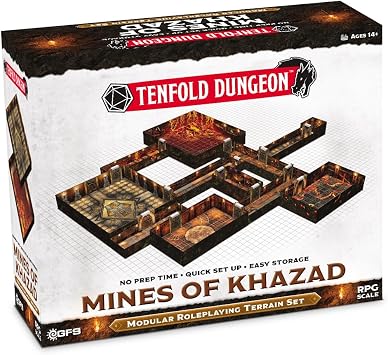 Gale Force Nine - Tenfold Dungeon - Mines of Khazad