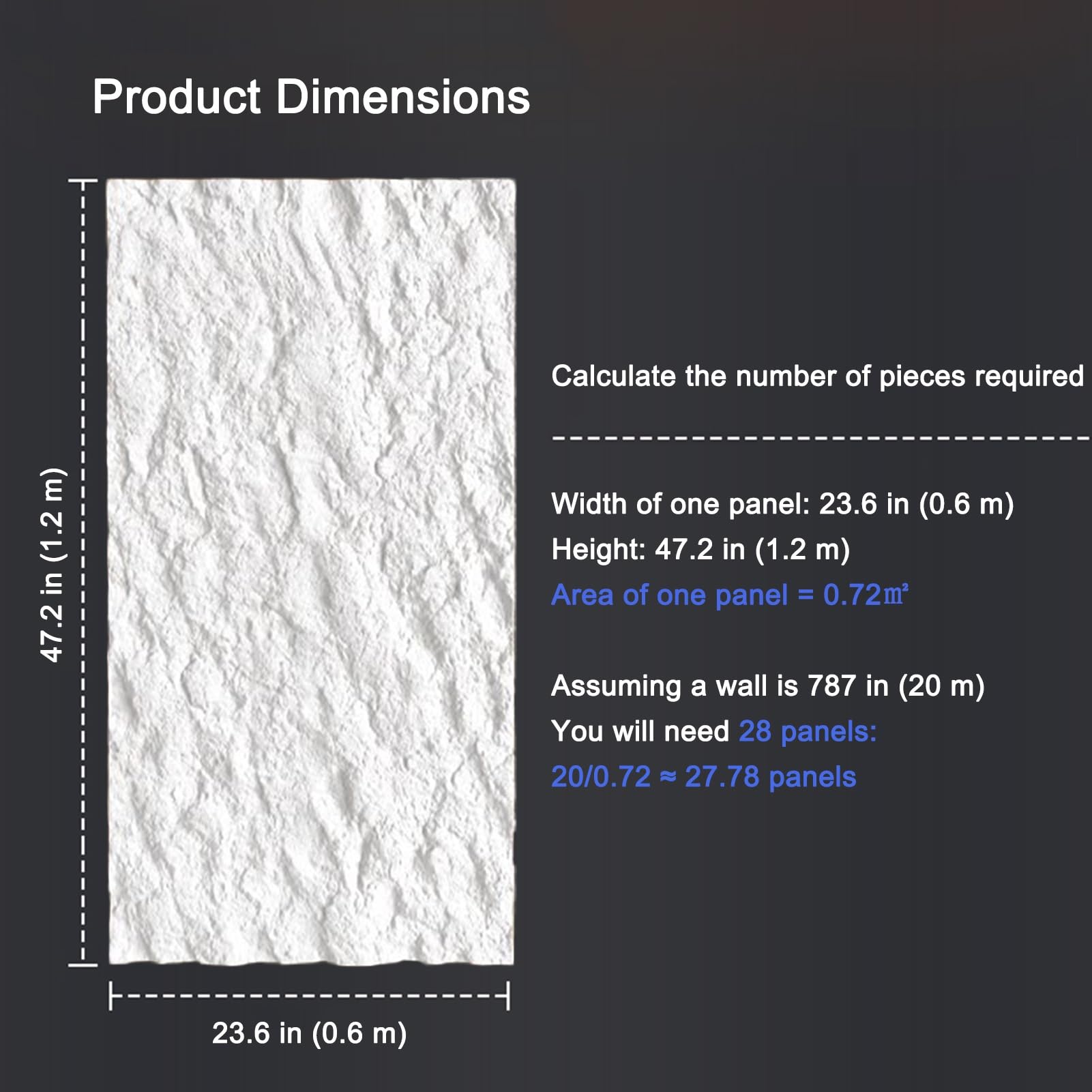 Paneles de pared 3D imitación piedra, revestimiento de ladrillo con textura de cemento PU, impermeable y ligero, revestimiento de pared para decoración de interiores para pared de TV, oficina, sa
