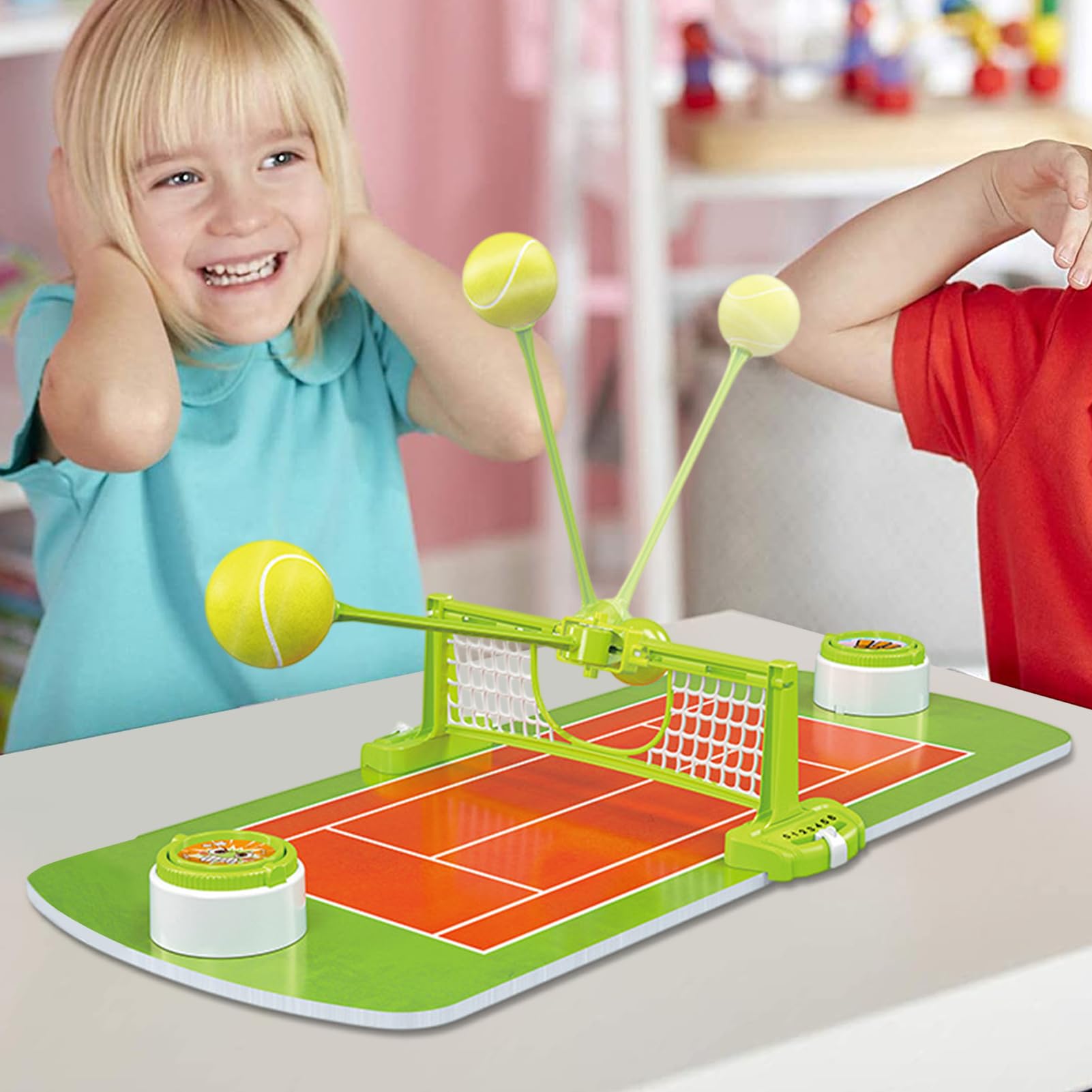 Tennis Da Tavolo Familiare Di Pong | Giocattolo Portatile Interattivo Per Due Giocatori Da Tavolo Indoor