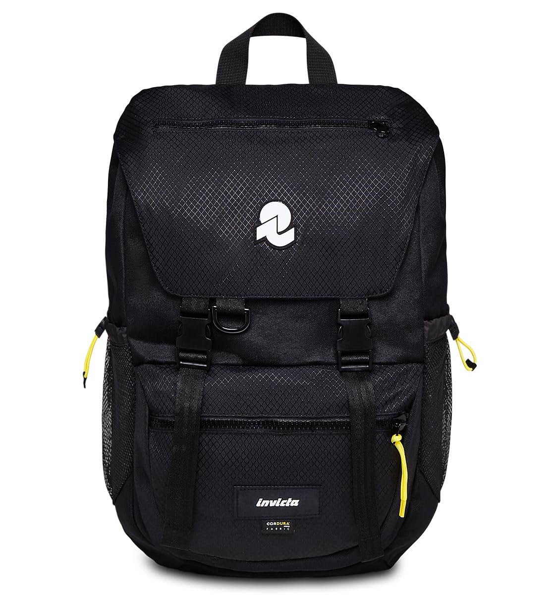 Invicta Zaino JOLLY X, Nero, Mono scomparto, Tasca porta pc, Per ragazzi e ragazze, Adulti, Scuola, Ufficio, Tempo libero