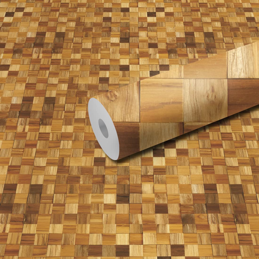 DeCorner - Self Adhesive Wallpaper for Walls (MixWood) Extra Large Size (300x40) Cm Wall Stickers for Bedroom | Wall Stickers for Living Room | Wall Stickers for Kitchen | Pack of-1