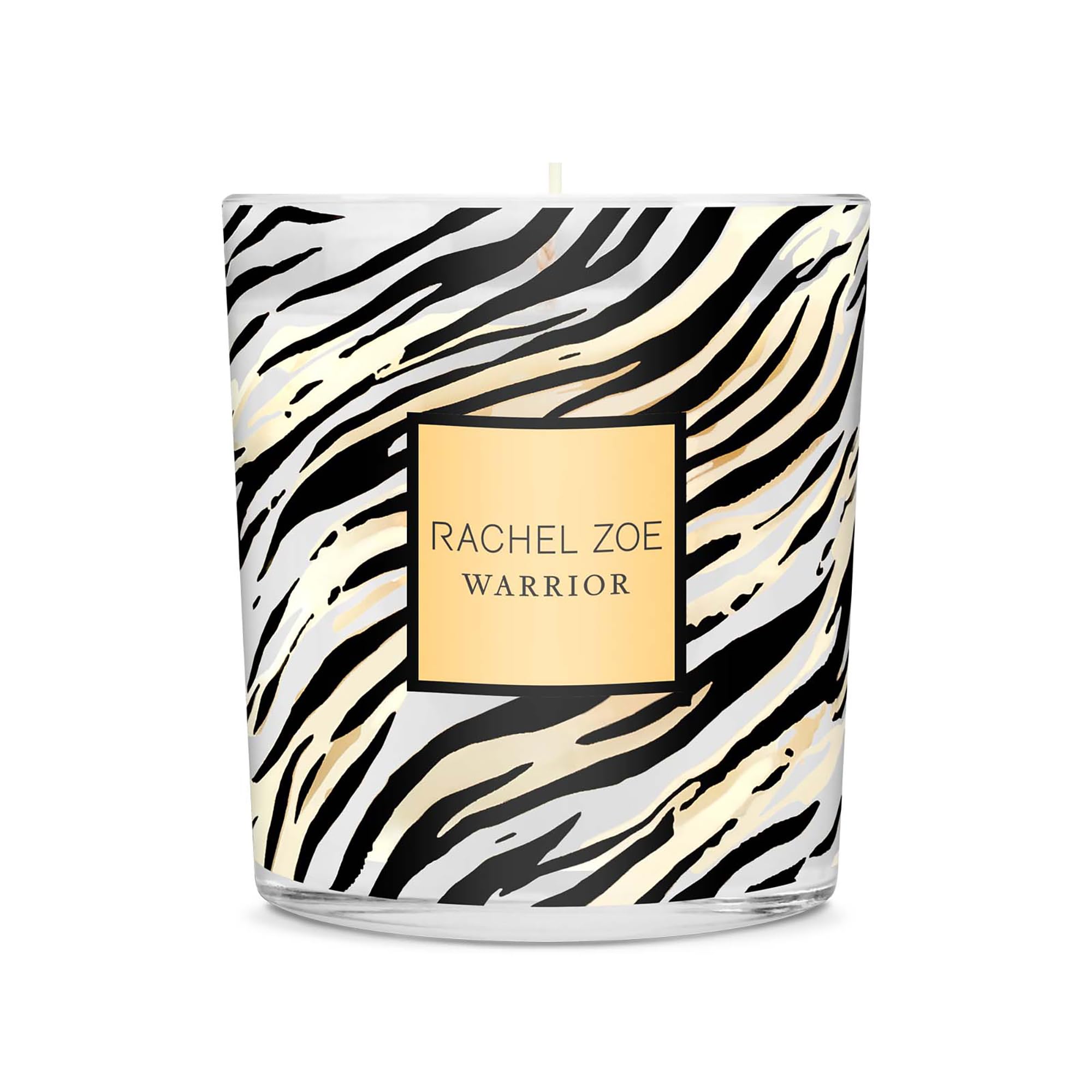 Rachel Zoe Warrior Scented Candle - with Fruity, Floral Perfume Oil Fragrance - 45 Hour Burn - Jar Candles with Soy Wax and Cotton Wick - 6.3 oz