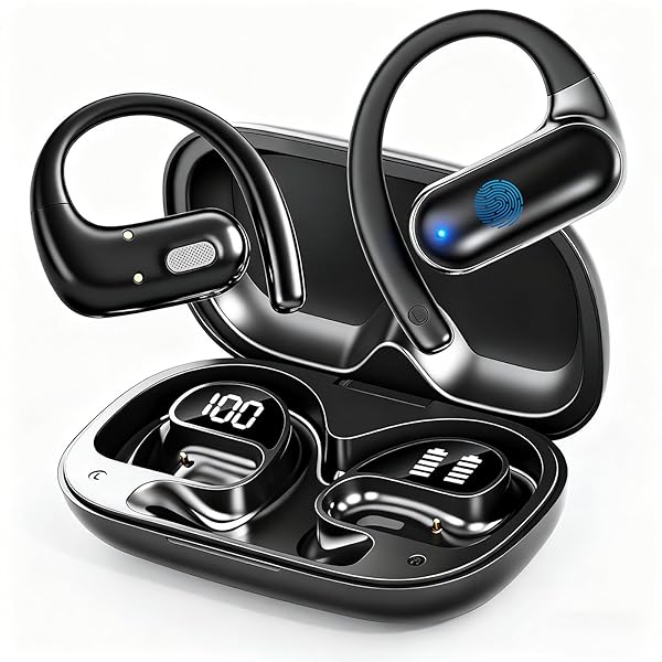 PPBP AI Translation Earbuds Real Time,182 Language Translator Earbuds,5-in-1 Open Ear Translator Device,Audifonos Traductores Ingls Espaol,Translating Earbud for Travel Learning with Charging Case