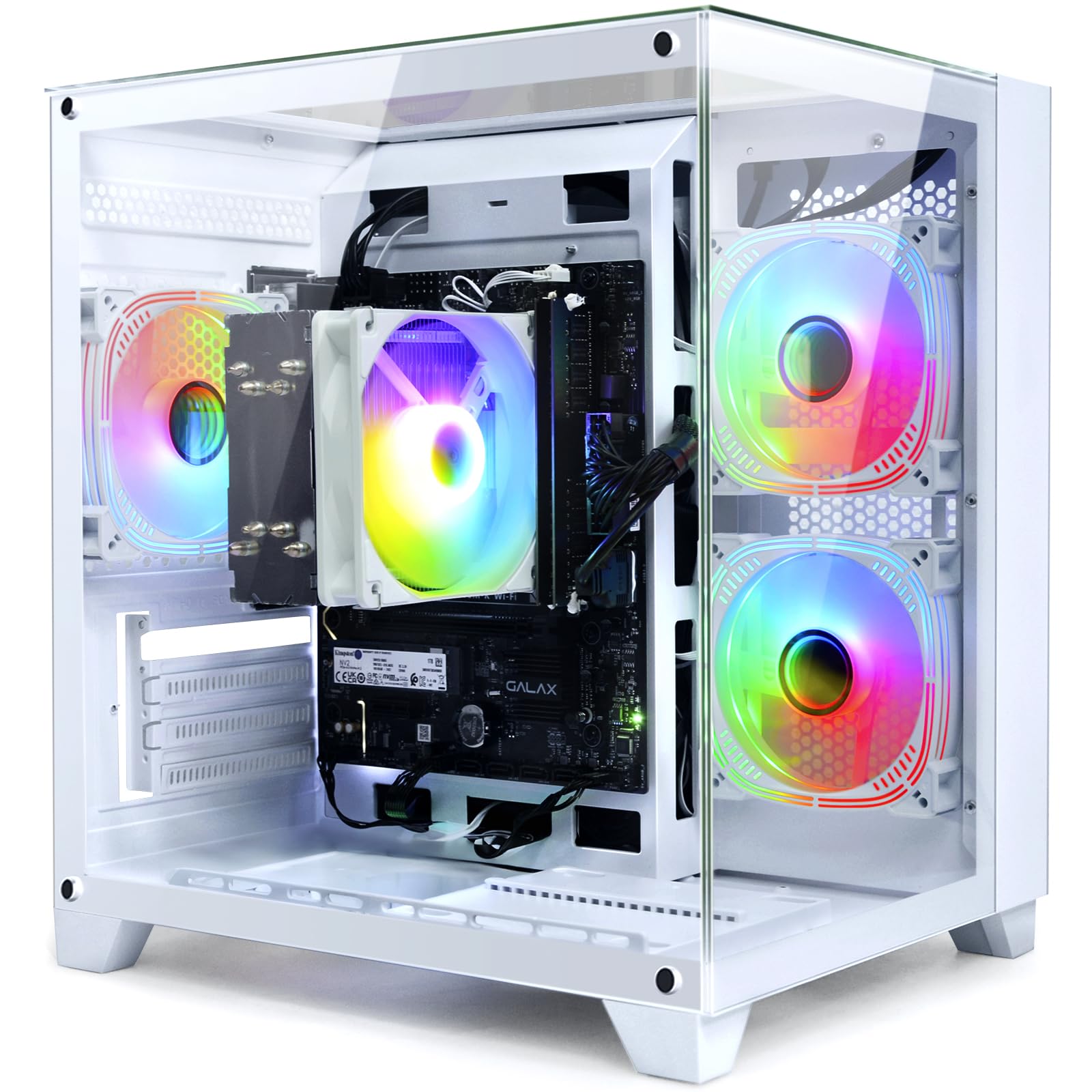 AMD Ryzen5 5600G デスクトップPC Amazon.com: LXZ Desktop Computer AMD Ryzen 5 5600G 6 core 3.9GHz
