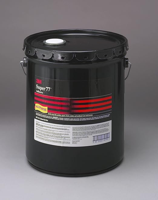 3M(TM) Super 77(TM) Adhesive, 5 gal, 1 per case Bulk, Not for Sale in California