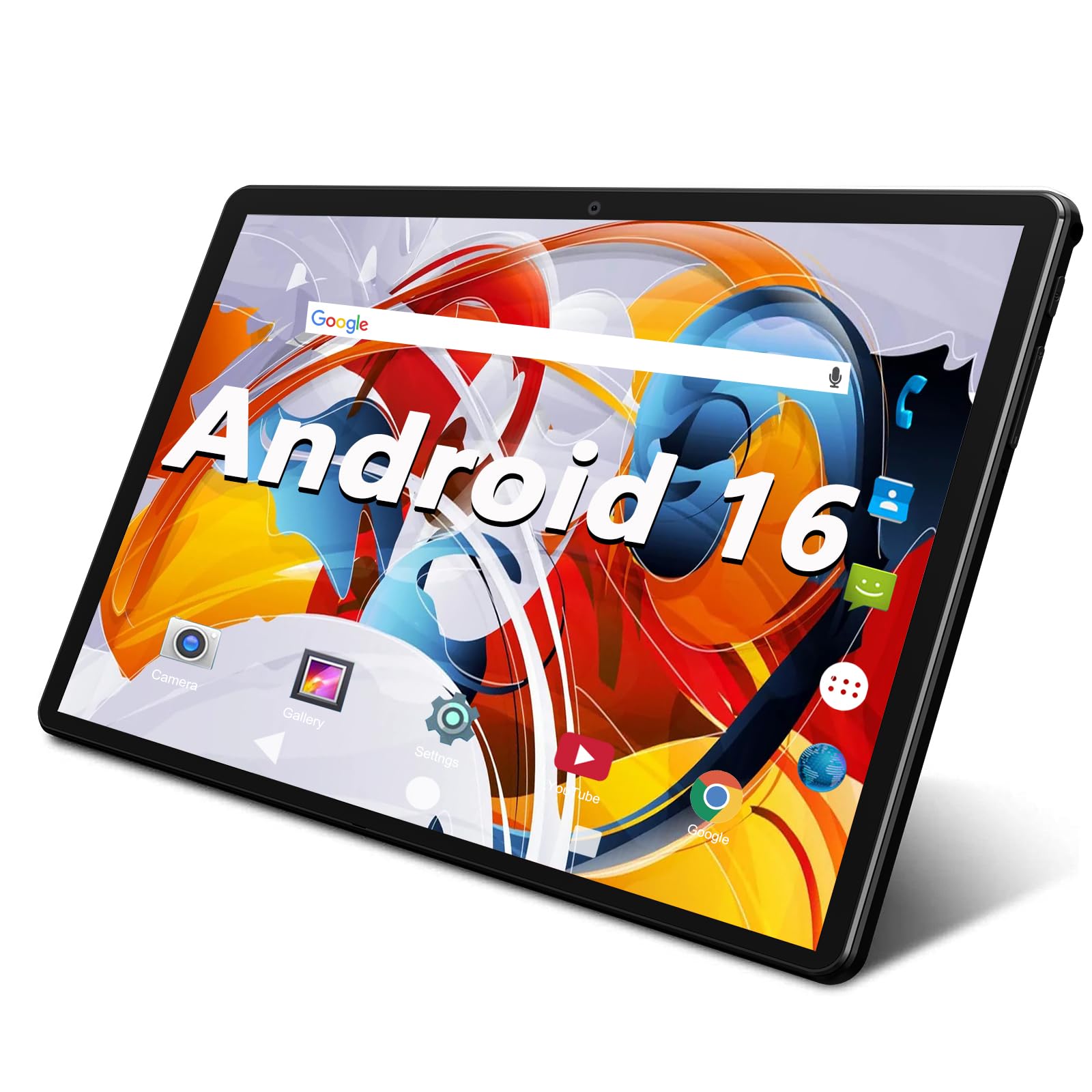 Android16タブレット【2026初登場 AI最適化】タブレット 10インチ WiFi モデル 高性能8コアCPU HelioG80 GMS認証済 12GB+64GB+1TB TF拡張 薄型軽量 アンドロイドタブレット1280*800 IPS 7000mAhバッテリー+Type-C+5G/2.4GWiFi+BT5.0+13MP/8MPカメラ 画面分割 動画/電子書/マンガ見る最適