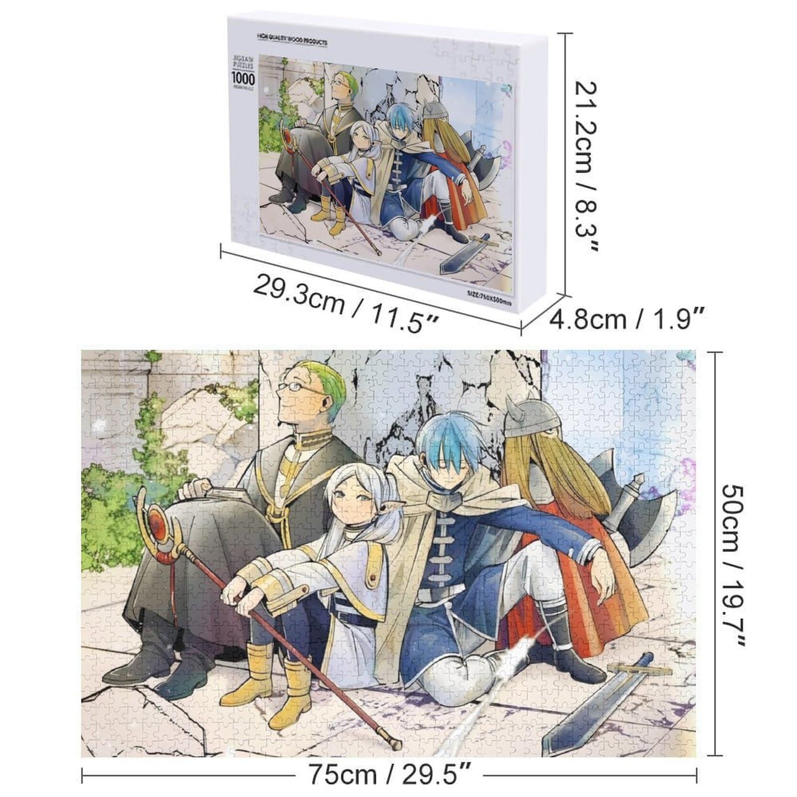 Amazon.co.jp: 葬送のフリーレン ジグソーパズル 300/500/1000ピース