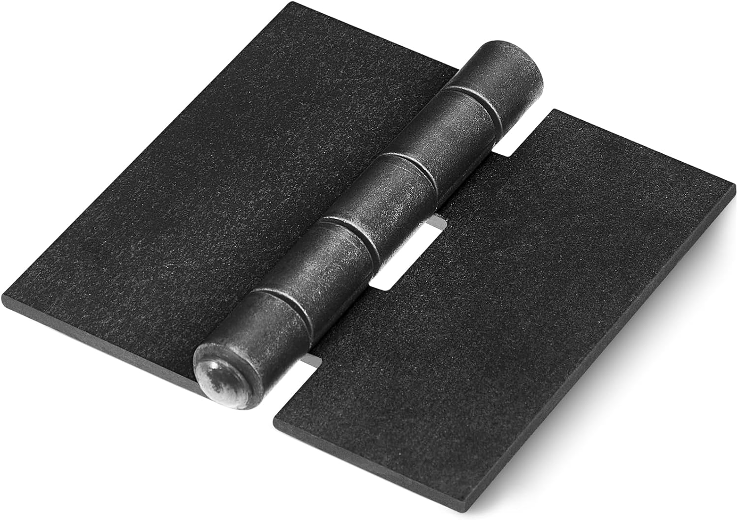 Therwen 1 Pcs Weld Hinges Heavy Duty Steel Butt Hinge Corrosion and Rust Resistant Long Lasting Trailer Gate Hinge for Heavy Gates Doors (3 Inches)