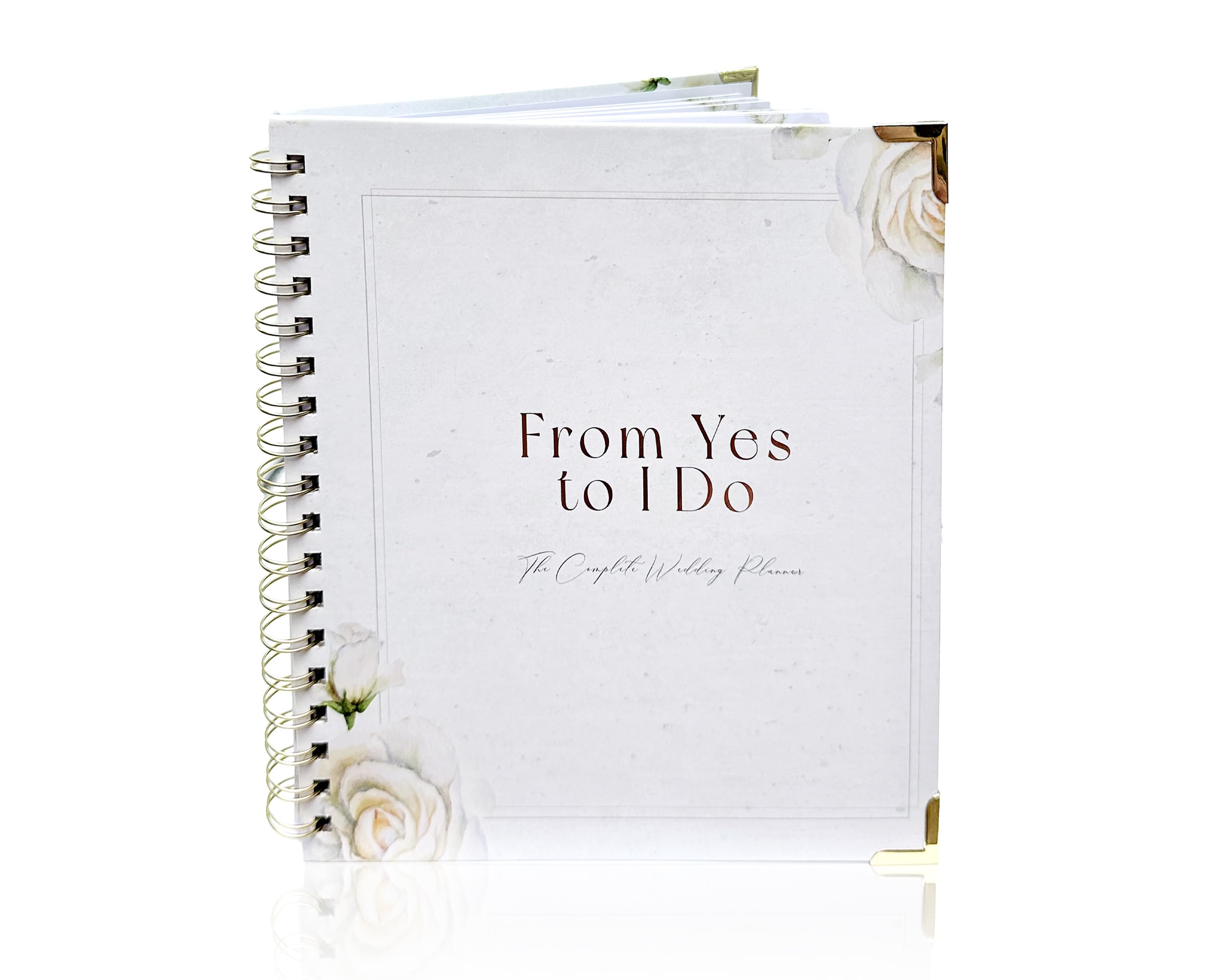 Utopia Store - From Yes To I Do - Wedding Planner & Organizer - Step By Step Checklist, Advice And Countdown Calendar - Gift For Future Brides and Newly Engaged Couples - Plan with Ease!