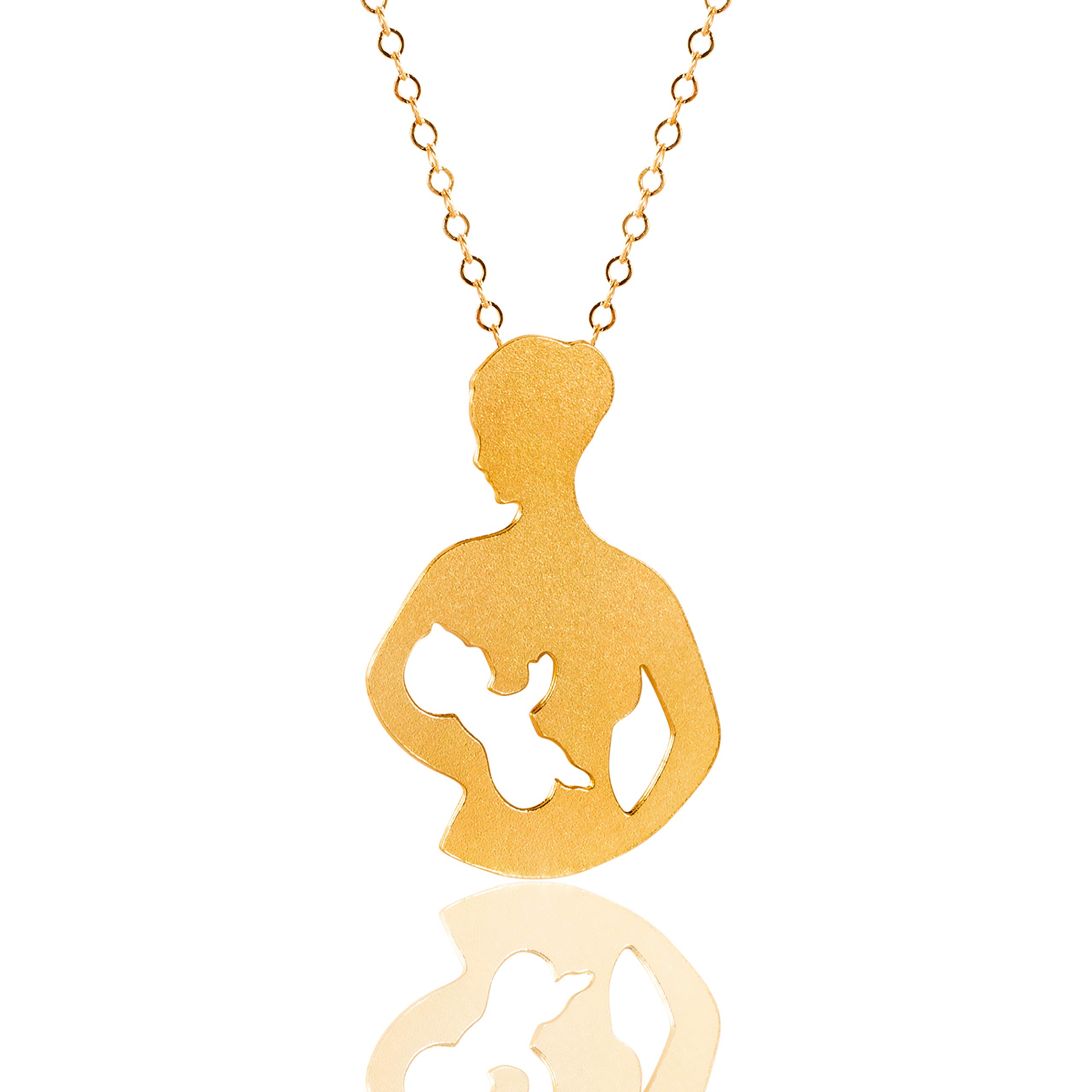 Breastfeeding Necklace, Mom and Baby Jewelry
