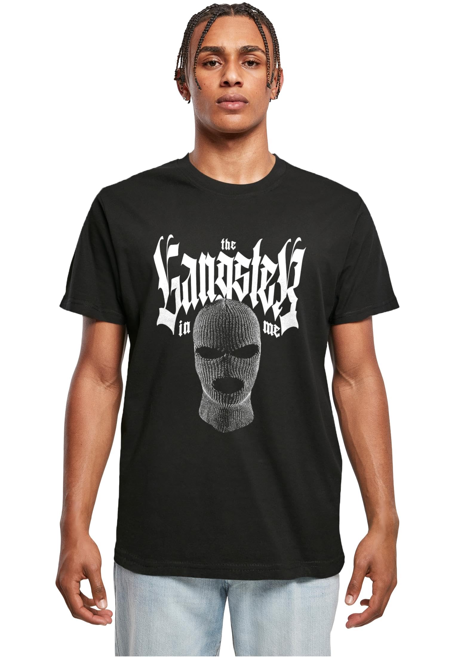 Mister Tee Men's T-Shirt, Black, S