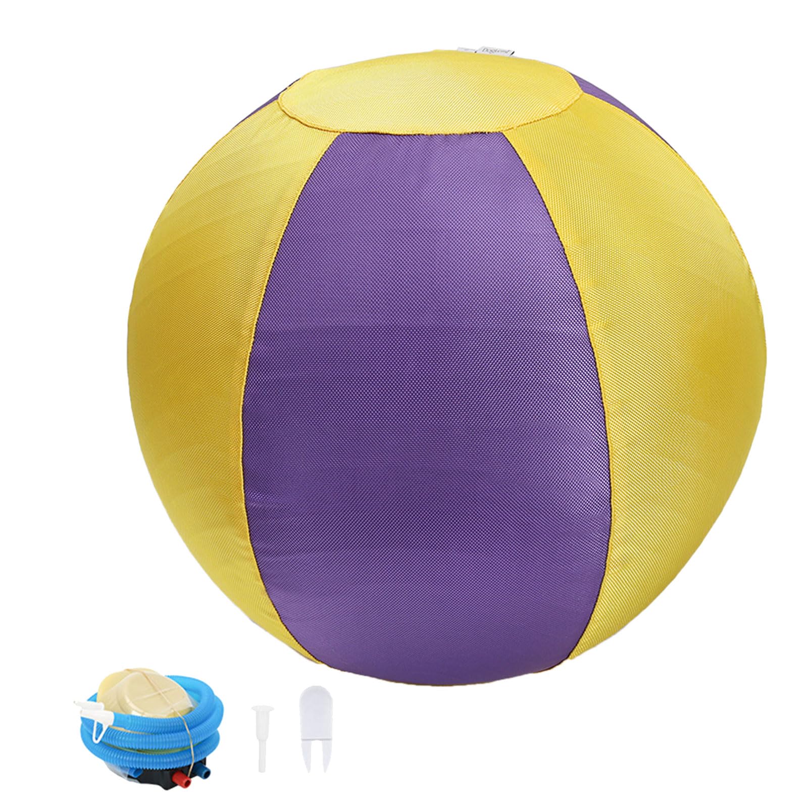 Balle gonflable pour chien à configuration rapide et divertissement, parfaite pour les moments de jeu