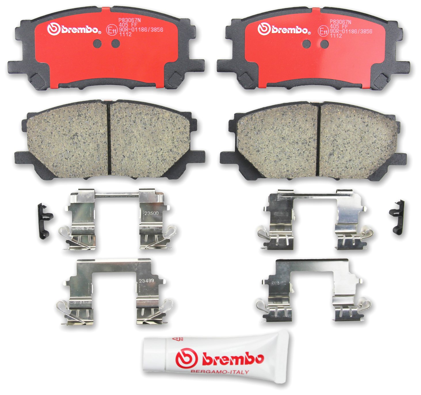 Brembo P83067 N pastiglia freno disco anteriore