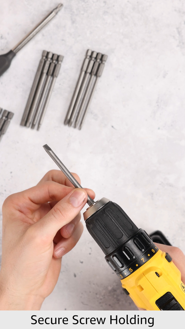 YA−MAN GR13W Yakamoz 16Pcs 4-in-1 Multi Long Magnetic Screwdriver Bit Set