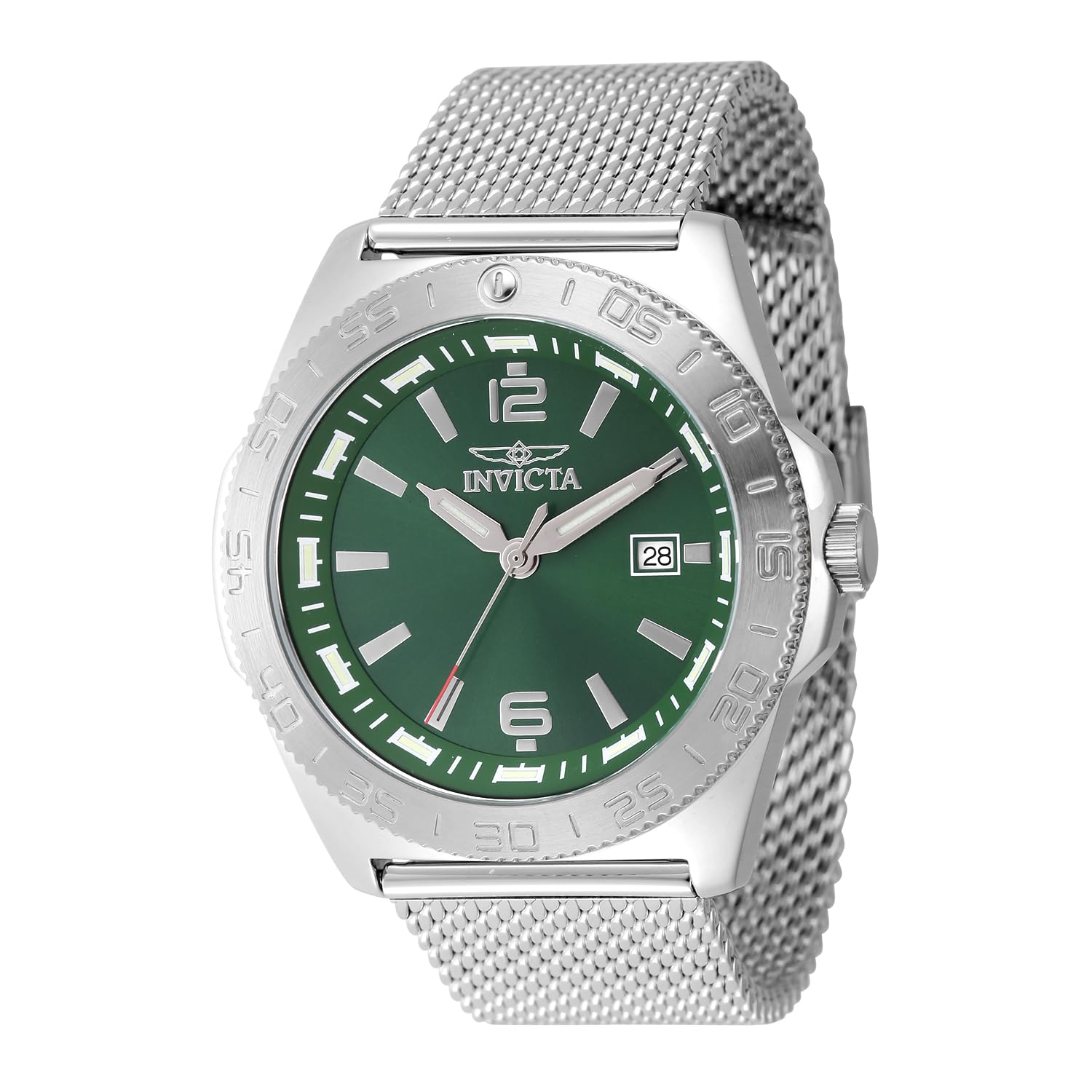 Invicta Men's Analog Quartz Watch with Stainless Steel Strap 48348