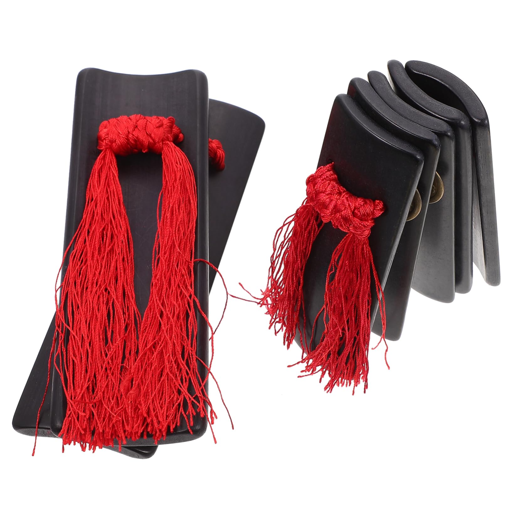 HEMOTON Kuaiban Bamboo Hand Percussion Chinese Instrument Safe Material Easy to Carry