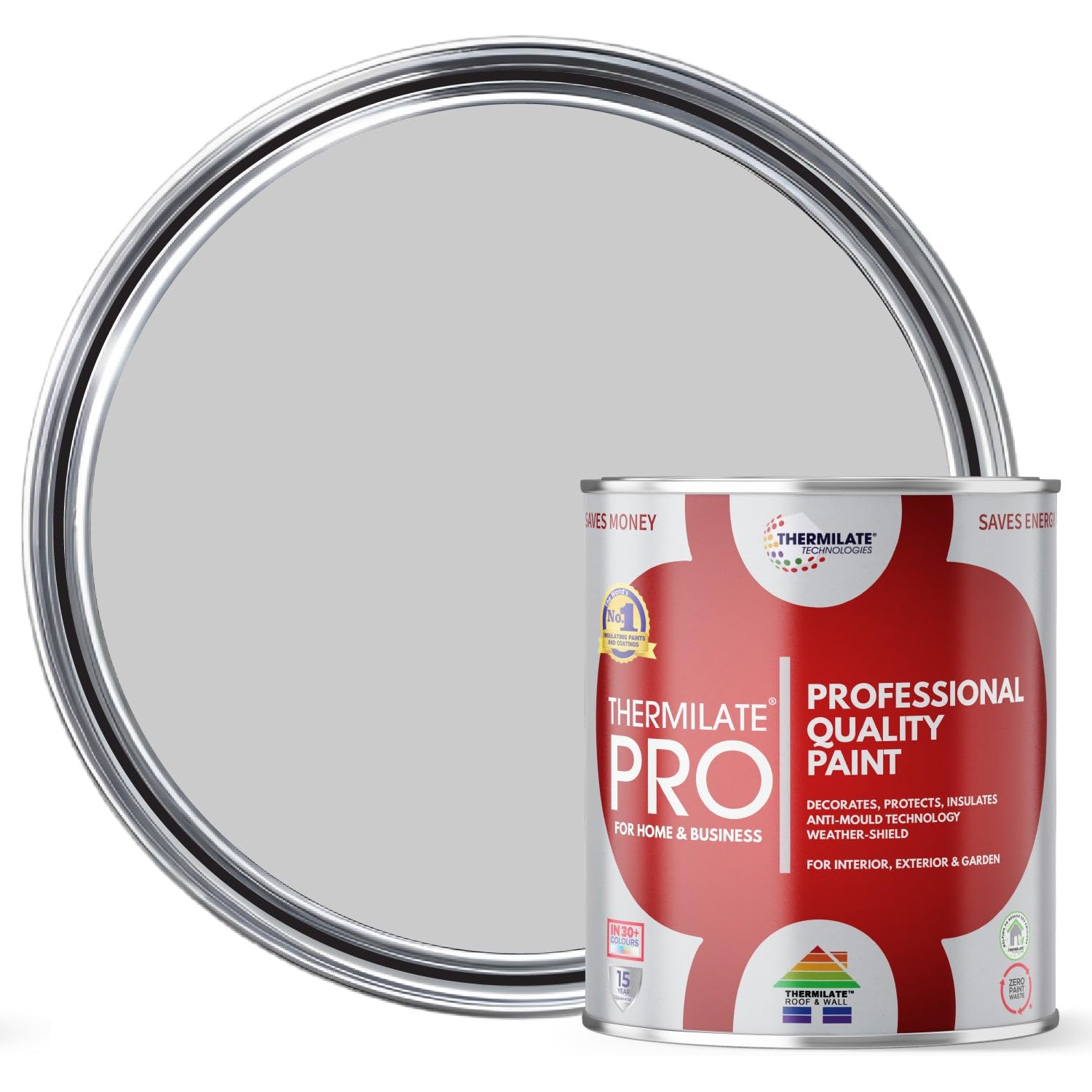 THERMILATE TECHNOLOGIES PRO FLEX All-in-One Paint - 5L - Matt - Manhattan Grey