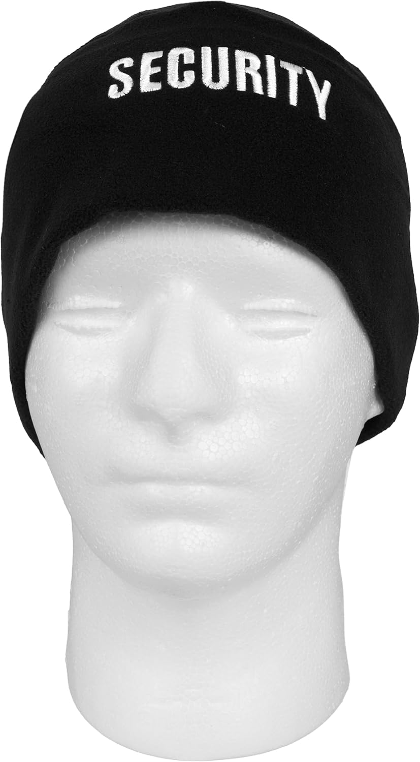 Rothco Polar Fleece Security Watch Cap - Embroidered "Security" for Cold Weather Protection - Image 6