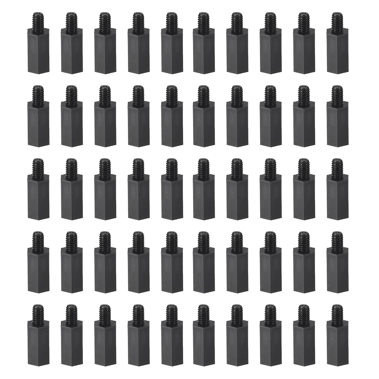 YOKIVE 150 Pcs M4 Standoff Screws, Nylon Hex PCB Standoffs with High Insulation Effect, Keep Height Consistent
