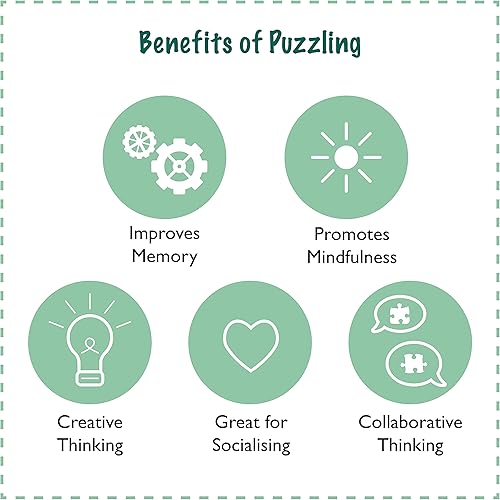 Miniatura 6 de Rompecabezas de hielo natural de 1000 piezas Impossible Impuzzible para adultos 26.0 in x 19.7 in Rompecabezas desafiante, gran regalo para adultos