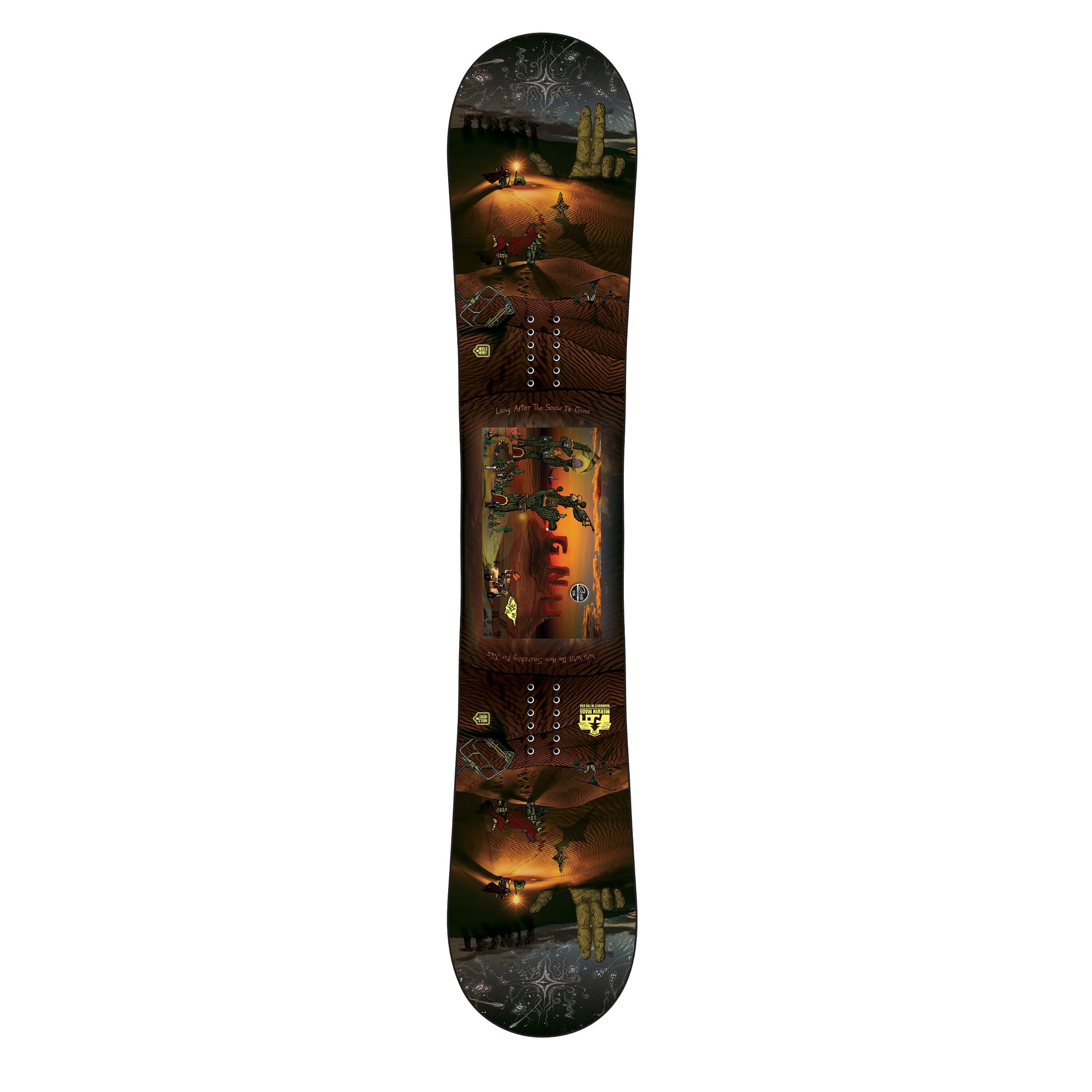 Gnu Finest Mens Snowboard 154cm