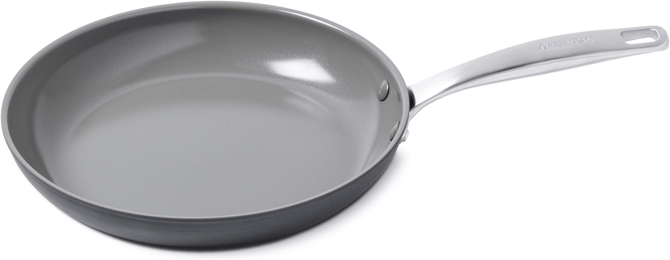 GreenPan Chatham Healthy Ceramic Nonstick, Frying Pan, 11", Gray