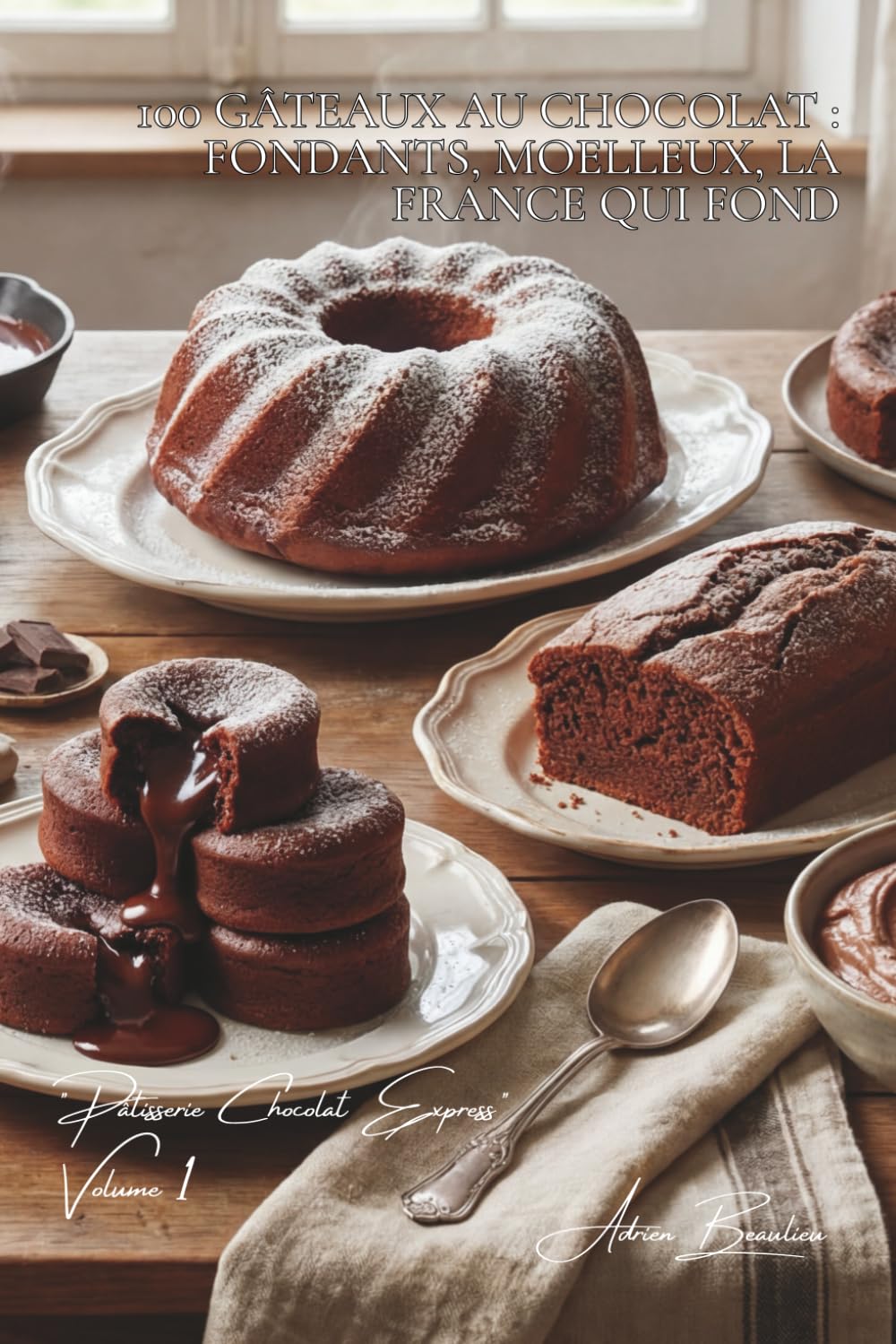 100 gâteaux au chocolat : fondants, moelleux, la France qui fond: Mi-cuit, coulant, quatre-quarts... le chocolat dans tous ses états (SÉRIE CHOCOLAT ... "Pâtisserie Chocolat Express" (8 livres))