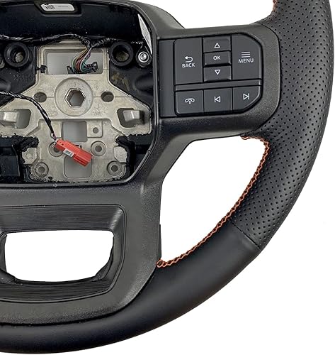 Miniatura 5 de Funda protectora para volante de uretano para Ford F-150 F150 XLXLTLimited 2021 2022 (marcador naranja)