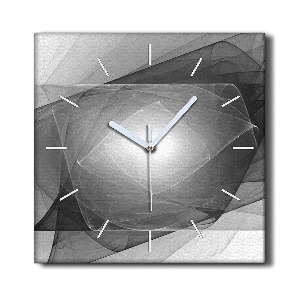 Horloge sur Toile sans tic-tac pour supprimer les bruits du salon
