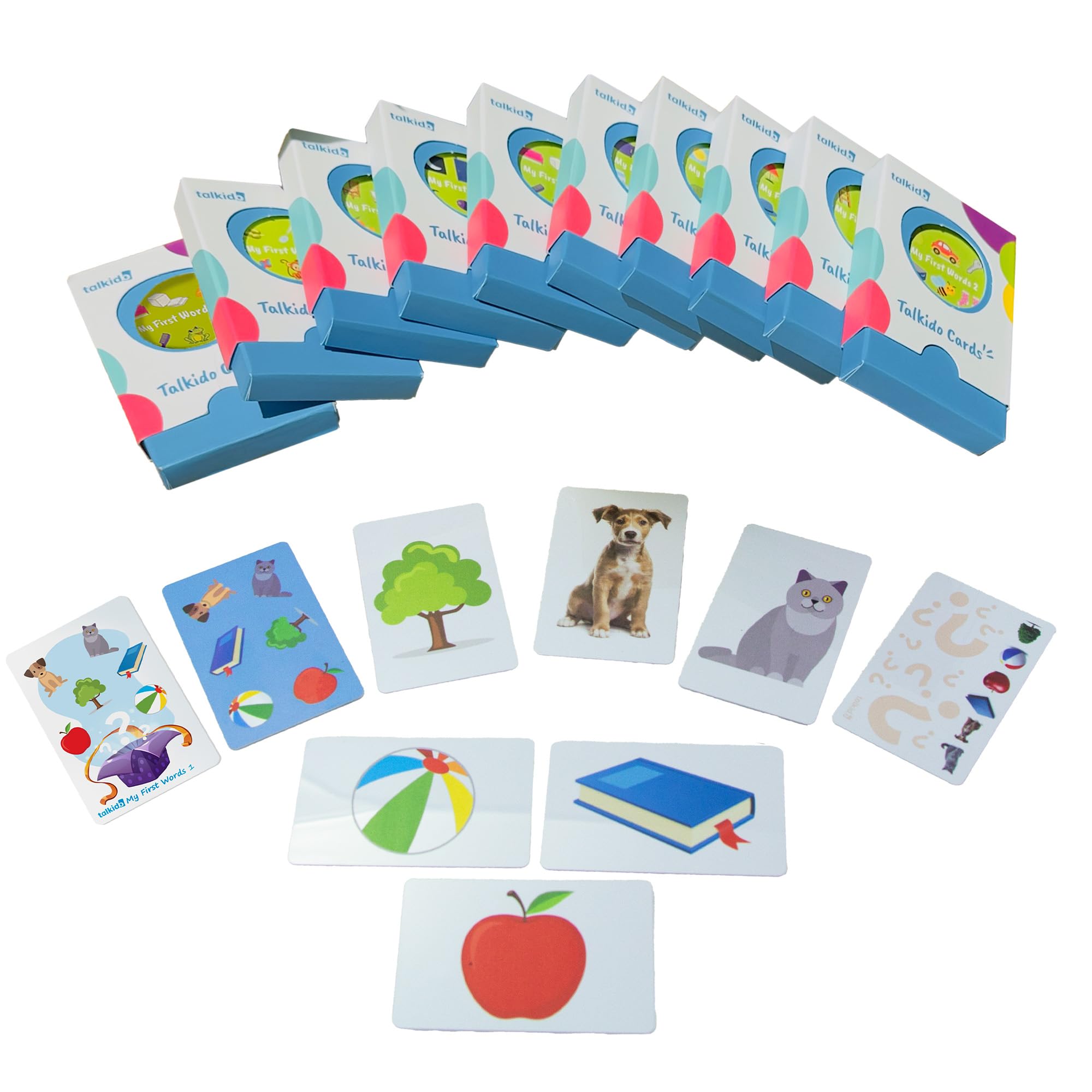 Talkido My First Words: Interactive Learning Cards