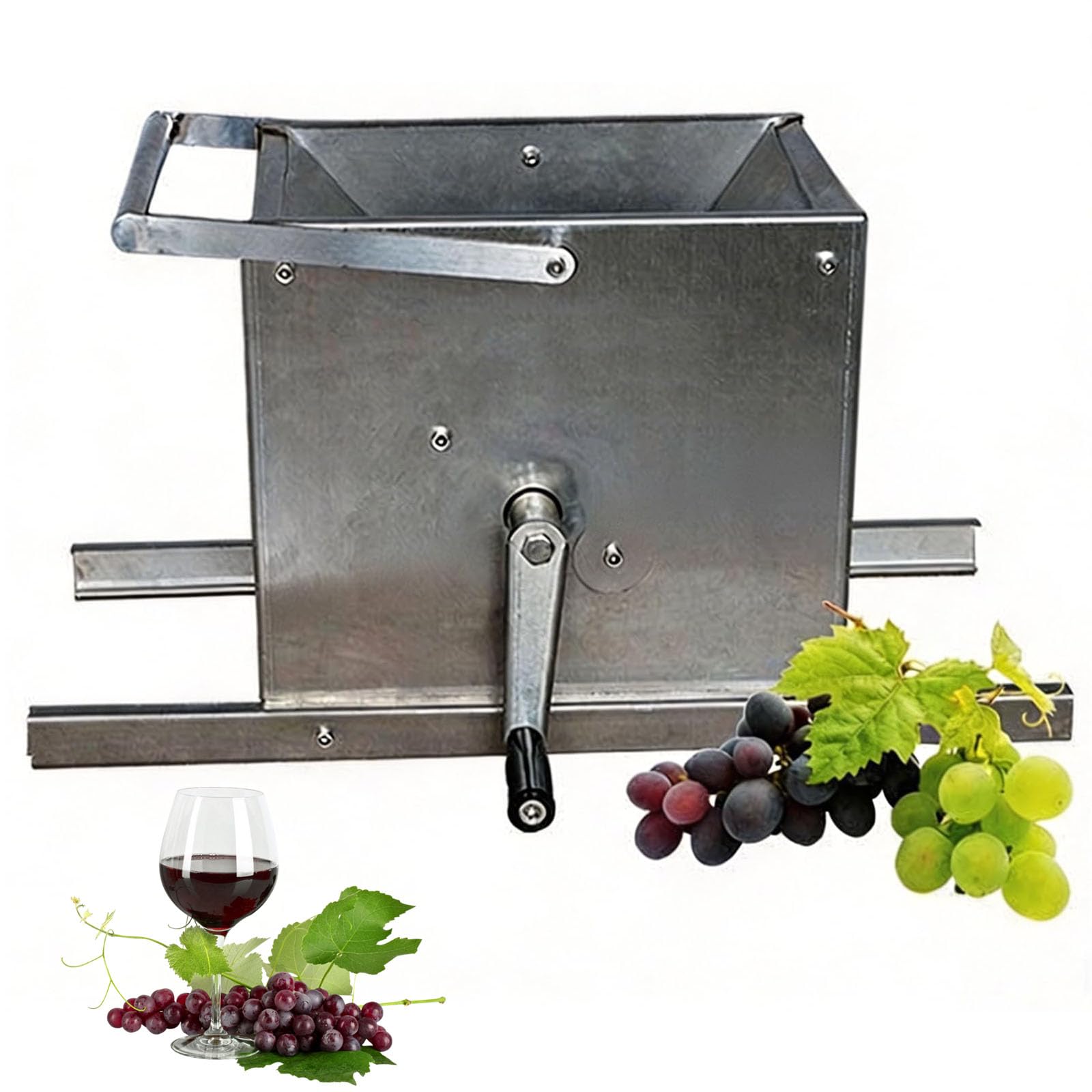 Broyeur de raisin en acier inoxydable de haute qualité pour domaine viticole