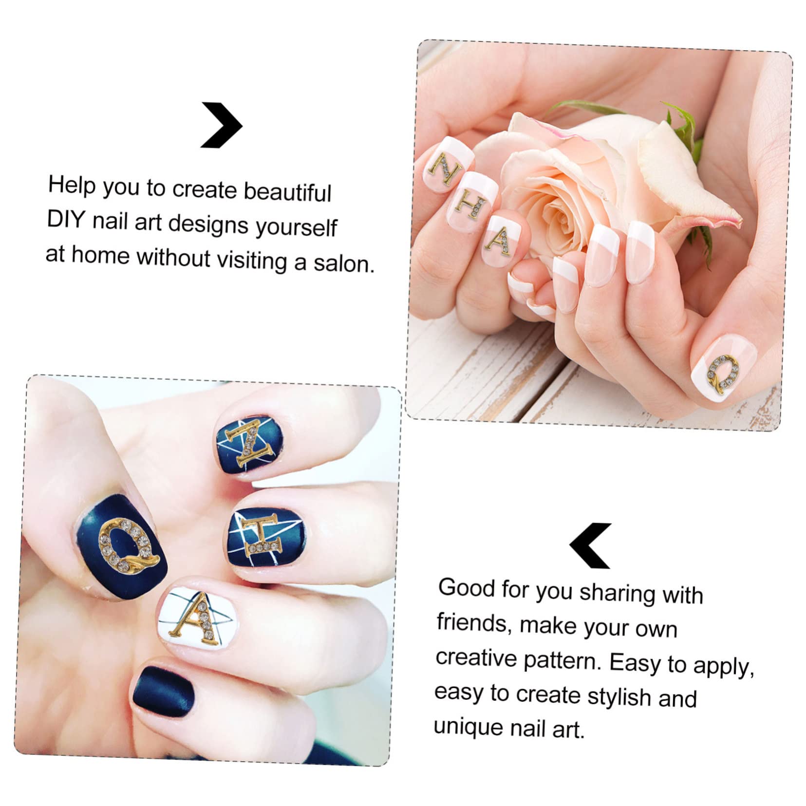 2 Set Charm Per Unghie Con Decorazioni Per Nail Art E Accessori Creativi Per Manicure E Crafting 2 Scatole*2