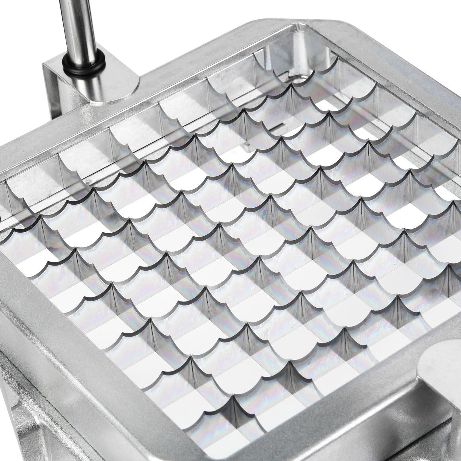 Affettaverdure in acciaio inox e trituratore di cavoli, base antiscivolo