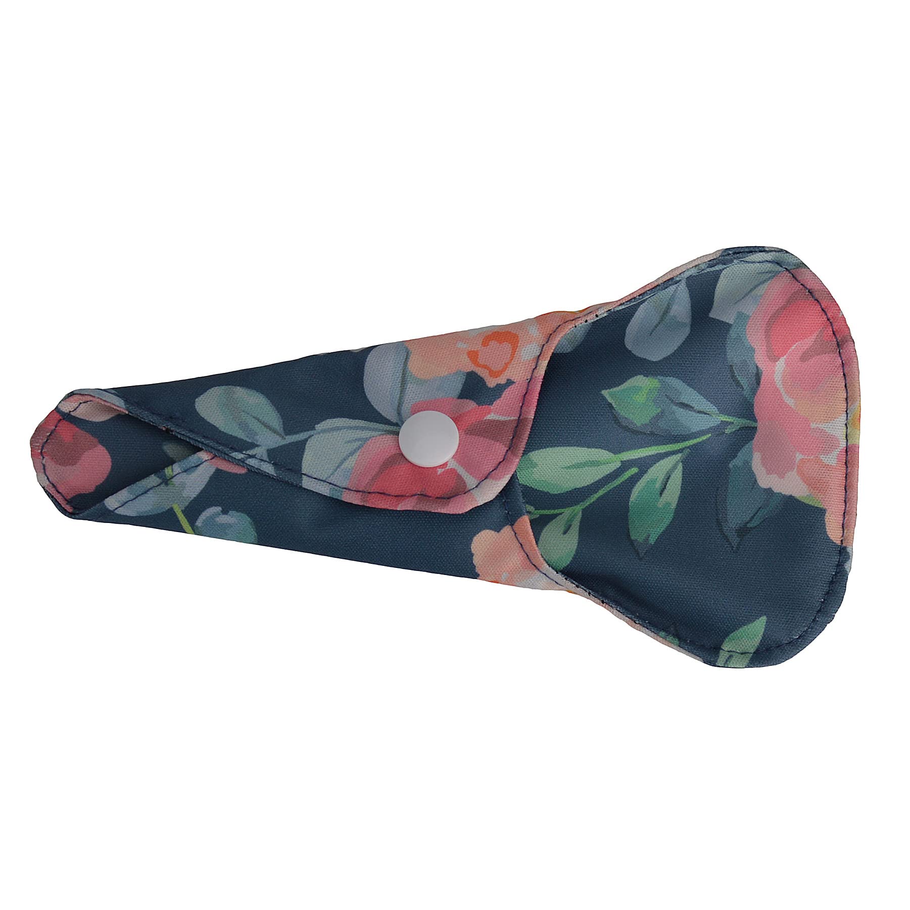 Węgiel drzewny Bambusowa Ściereczka Mama / Podkładki Menstruacyjne Wielokrotnego Użytku Wkładki higieniczne do Stringów, 18 cm długości i 12,7 cm szerokości ze skrzydłem (zestaw 10 sztuk)