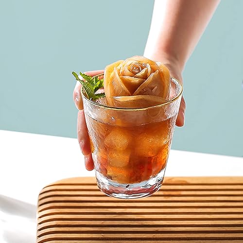 Miniatura 5 de Bandeja para cubitos de hielo, 6 bolas de hielo grandes de 1.8 pulgadas, molde de silicona de fácil liberación para cócteles, bebidas, whisky,