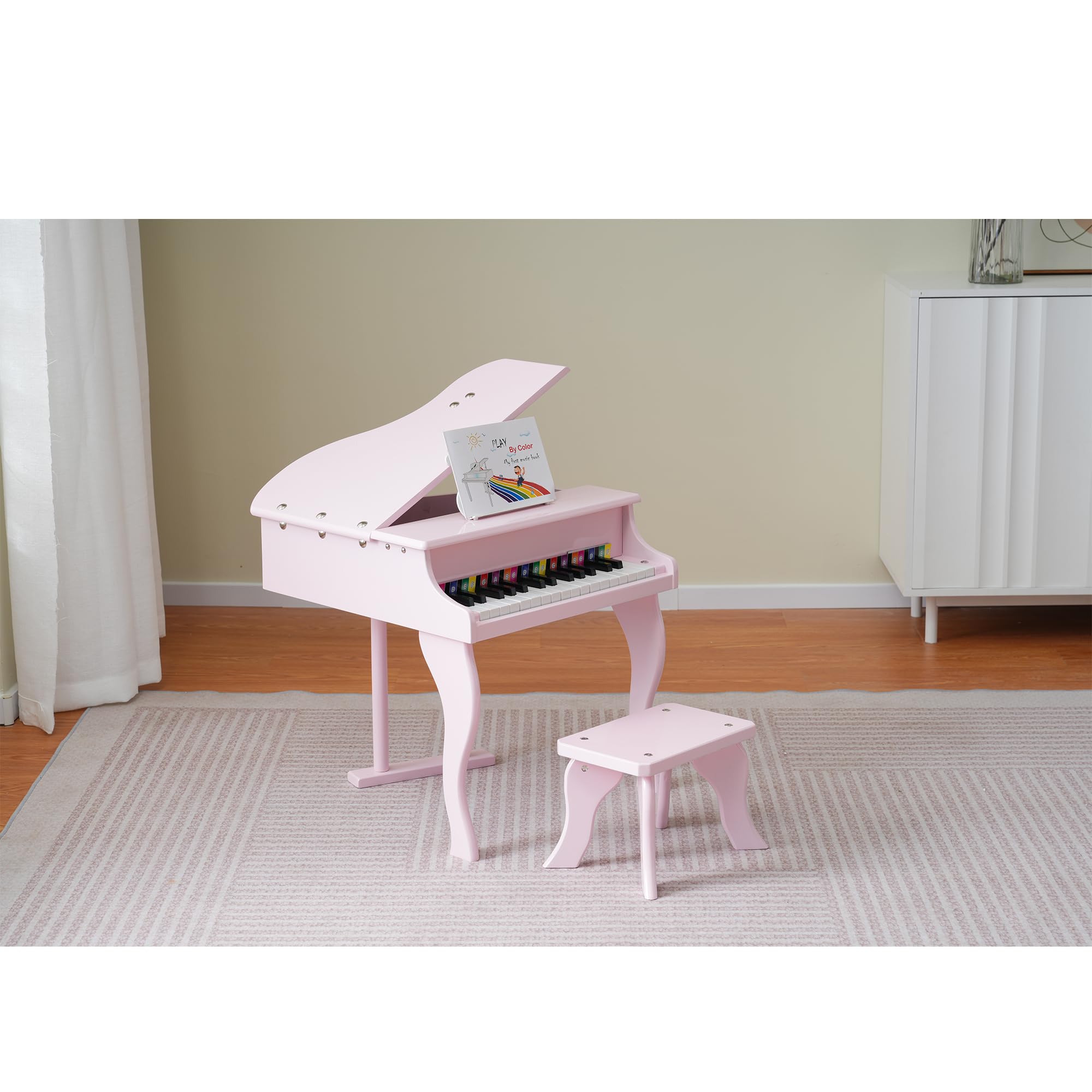 Amazon.co.jp: OSJ ピアノ おもちゃ ミニグランドピアノ キッズ用 